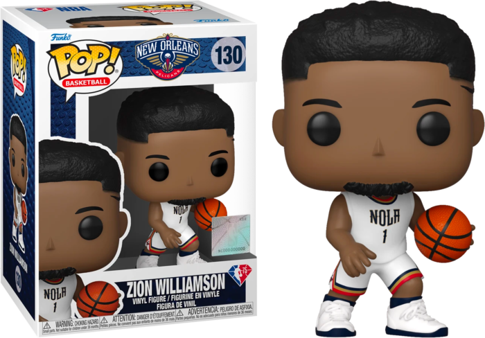 NBA POP N° 130 Zion Williamson ( Blue Jersey )