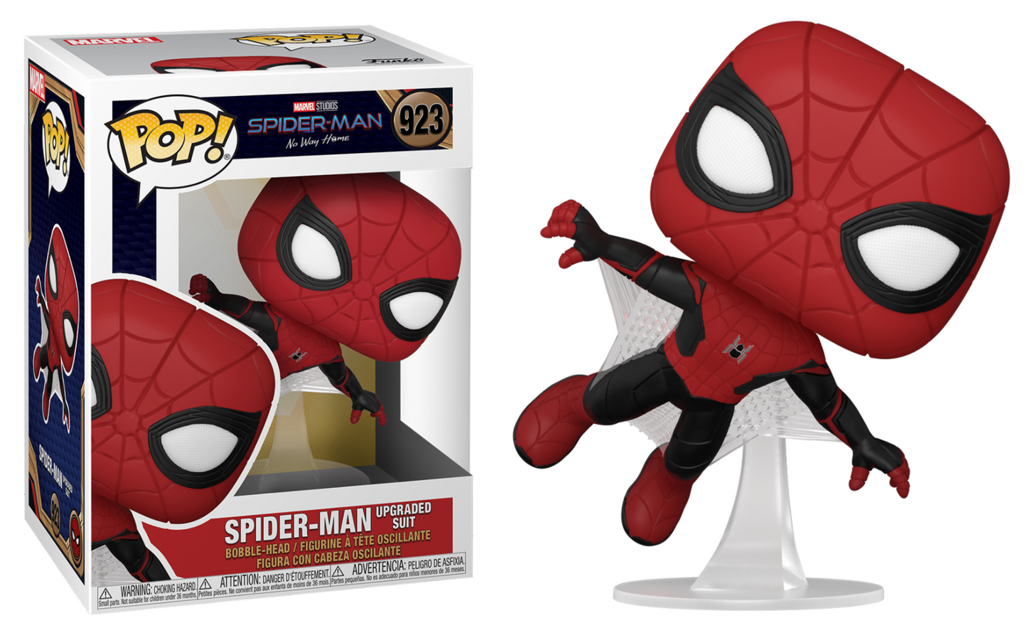 pop spider man upgraded suit 923