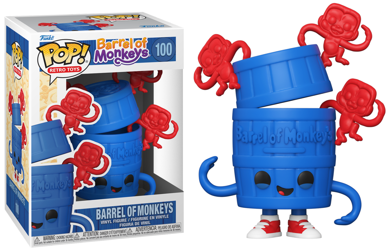 pop barrel of monkeys 100