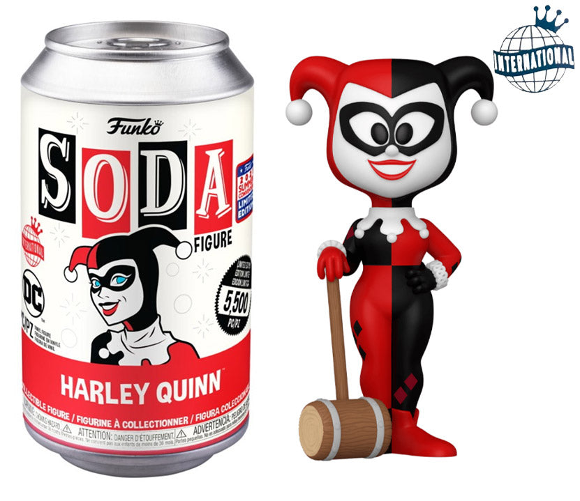 DC COMICS Vinyl Soda Harley Quinn w/Mallet avec Chase