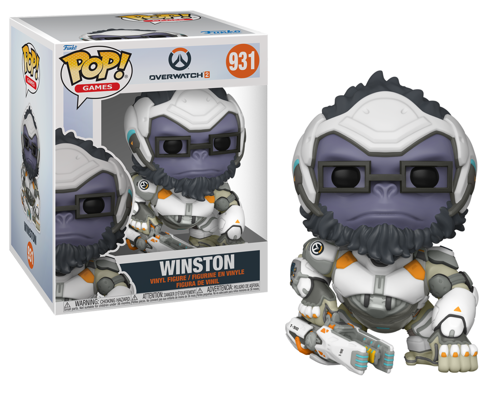 OVERWATCH 2 POP Super 6'' N° 931 Winston