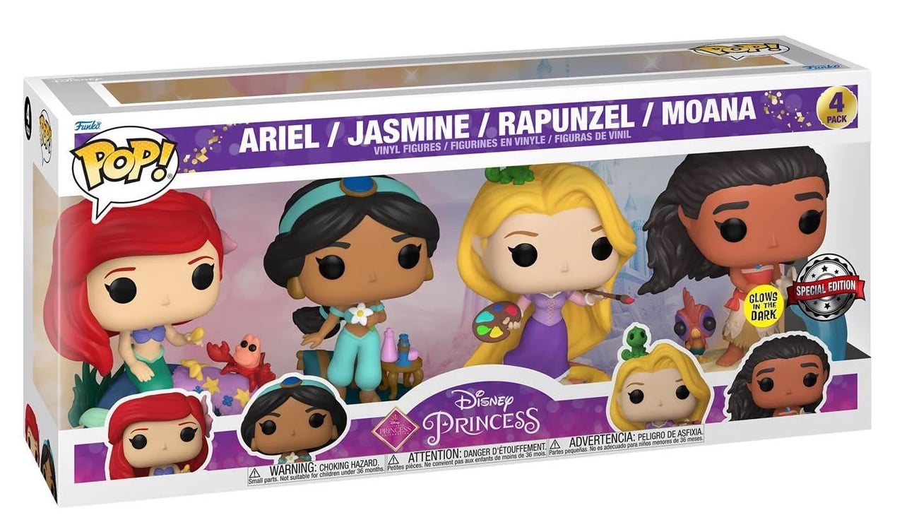 DISNEY POP Ultimate Princess 4 PACK Sp. Edition