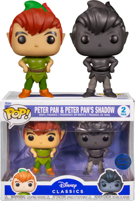 Peter Pan og Peter Pan Skygge 2-pak 