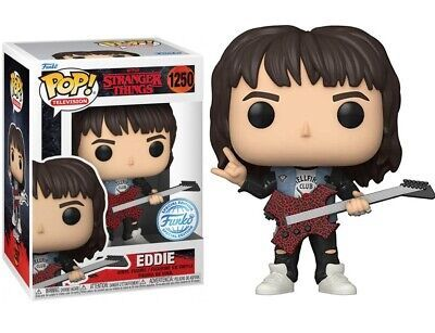 STRANGER THINGS POP TV N° 1250 Eddie avec Guitare