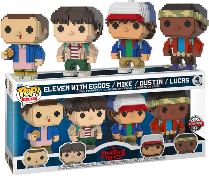 Stranger Things 8-BIT 4-PACK