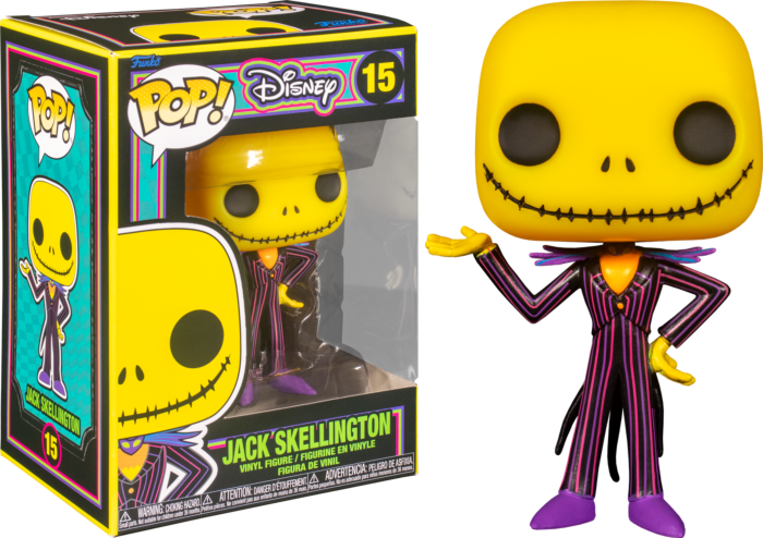 NIGHTMARE BEFORE CHRISTMAS POP N° 15 Blacklight Jack