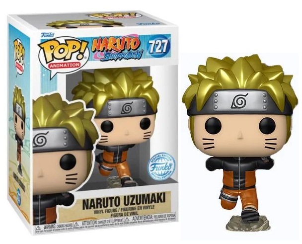 NARUTO POP N° 727 Naruto Running Metalic Effect Special Edition