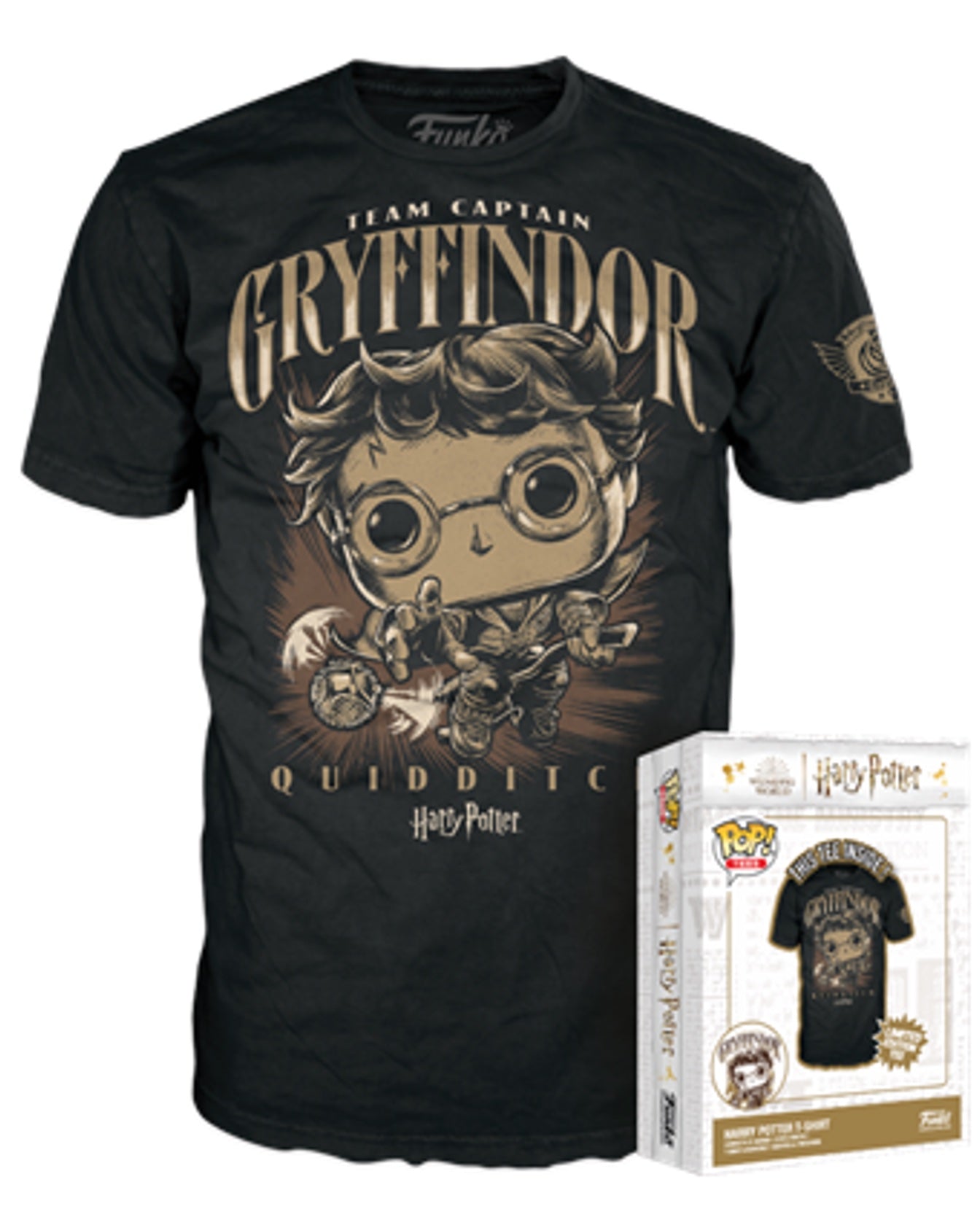 pop tee harry quidditch funko