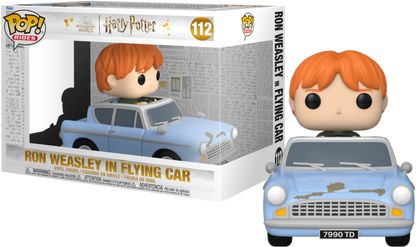 harry potter chamber of secrets anniversary funko pop movies vinyl figurine ron weasley w car