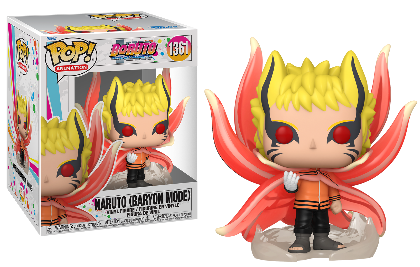 BORUTO POP Super 6" N° 1361 Baryon Naruto Funko