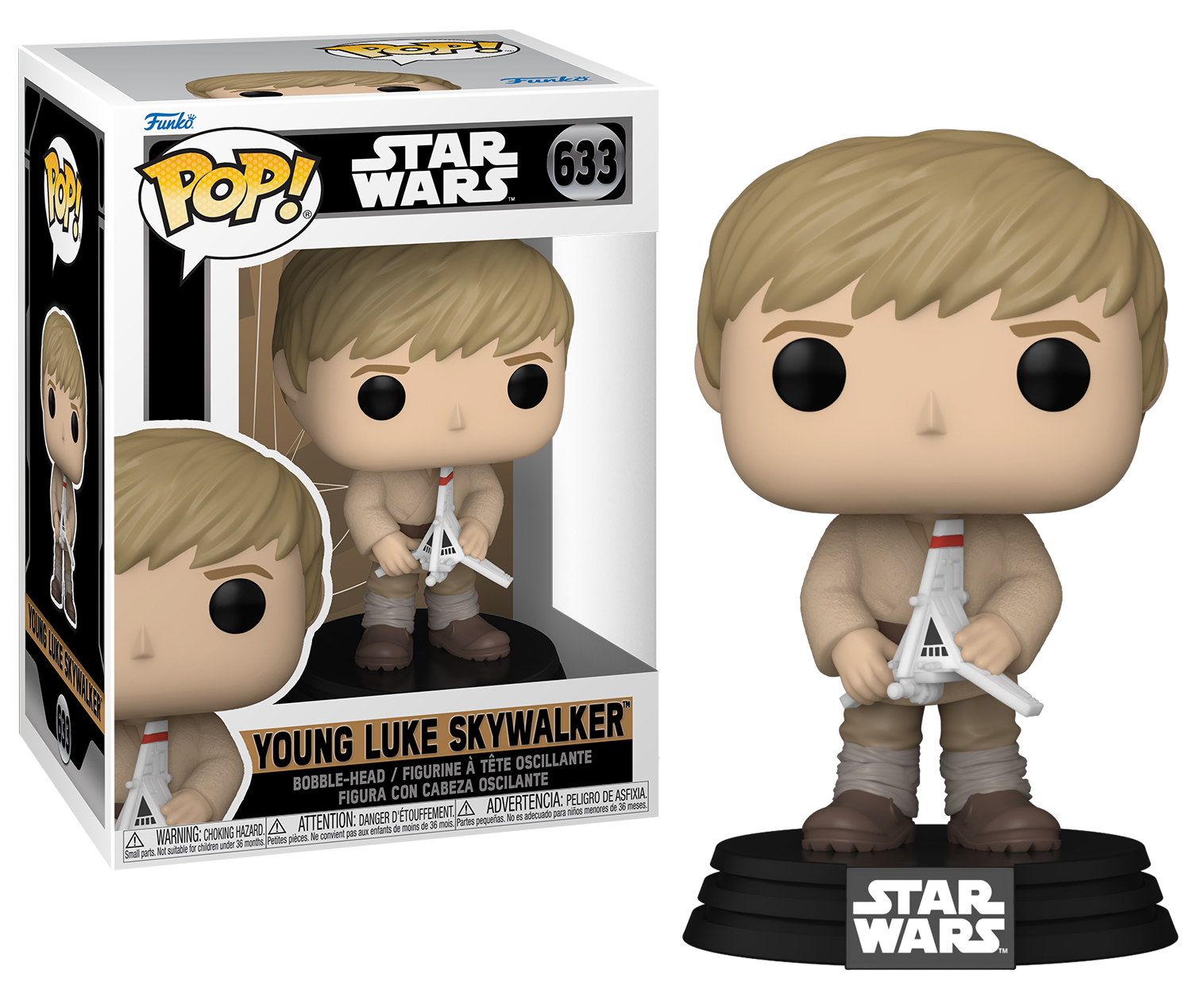 OBI-WAN KENOBI POP N° 633 Luke Skywalker "Jeune"