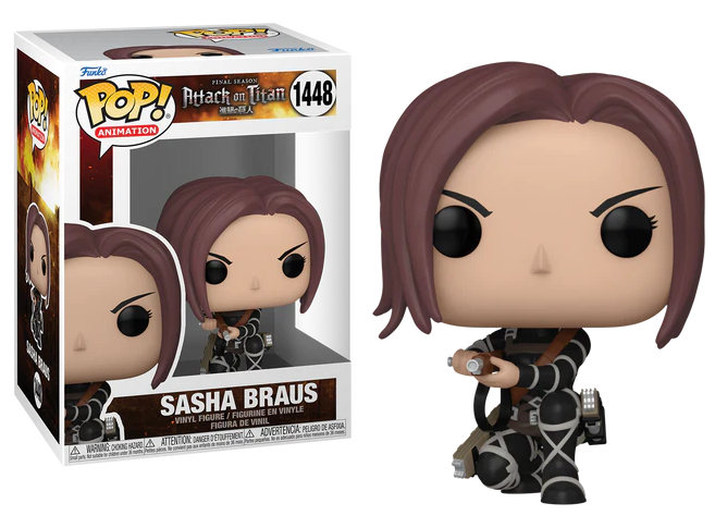 L'ATTAQUE DES TITANS S5 POP Animation N° 1448 Sasha