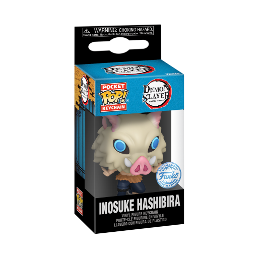 Knal! Sleutelhanger Inosuke Hashibira