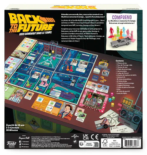 signature games retour vers le futur funko games
