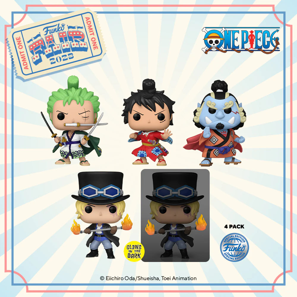 Pop! One Piece 4-Pack