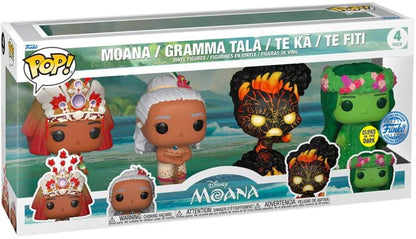 DISNEY POP Moana 4 PACK Sp. Edition