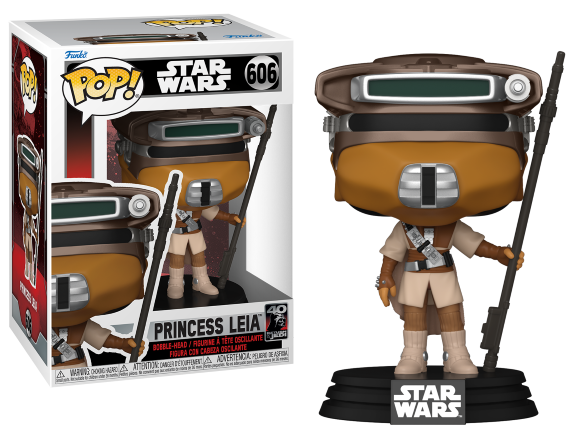 STAR WARS 6 "40EME ANNIVERSAIRE" POP N° 606 Leia "Boushh"