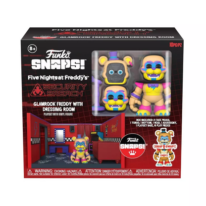 Glamrock Freddy - Snaps! Playset