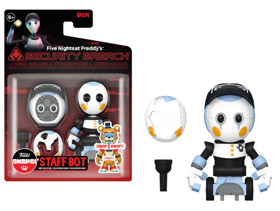 FNAF Security Staff Bot Single Snap Pack Funko