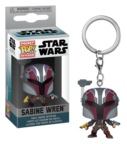 AHSOKA Pocket Pop Keychains Sabine Wren