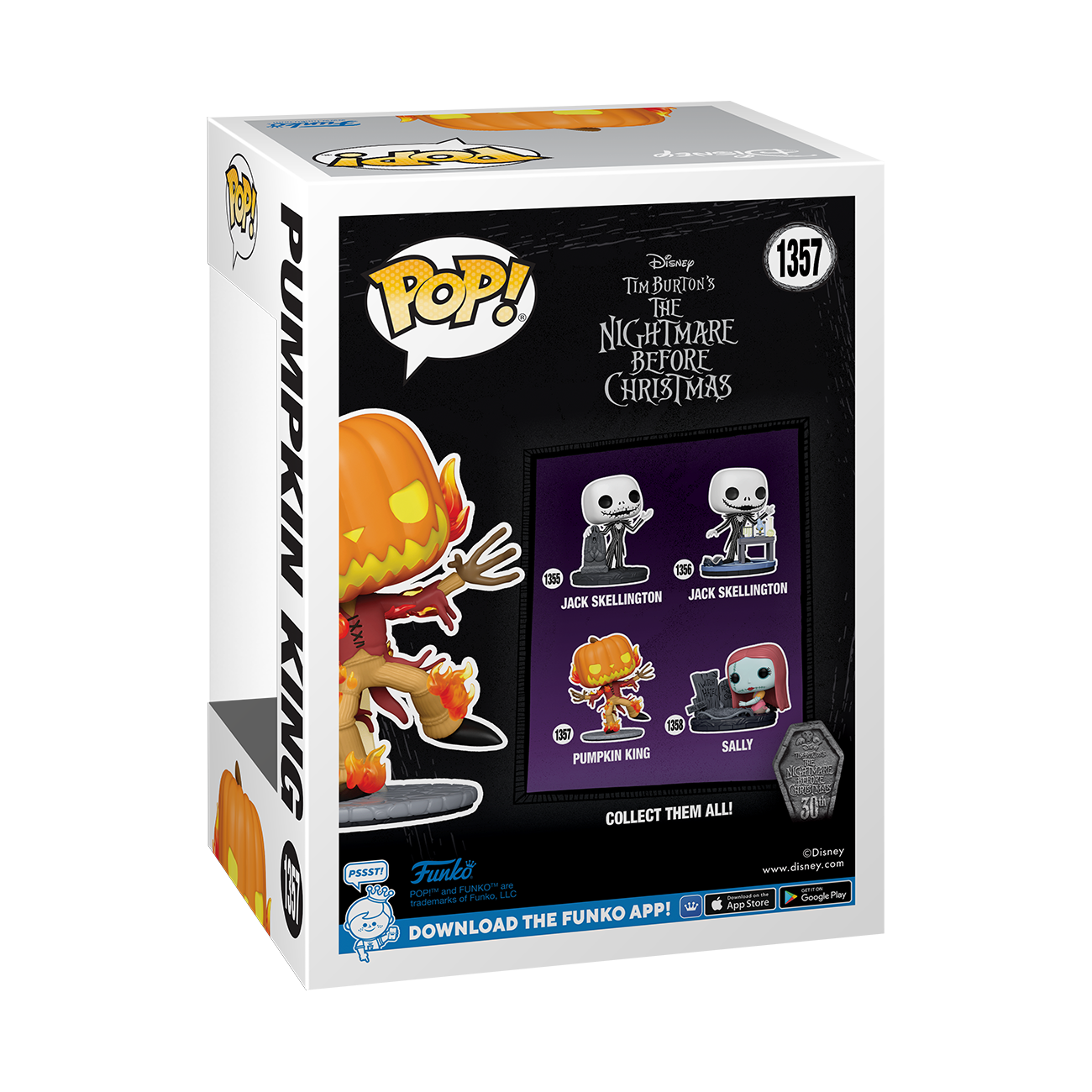 pop pumpkin king 1357