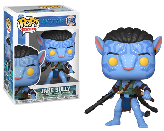 AVATAR LA VOIE DE L'EAU POP Movies N° 1549 Jake Sully (Bataille)