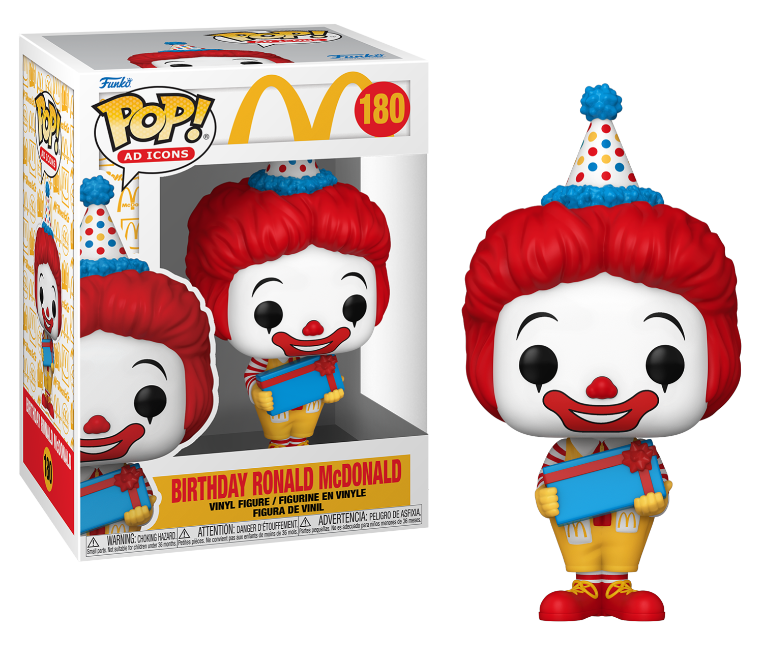 MCDONALDS POP Ad Icons N° 180 Birthday Ronald