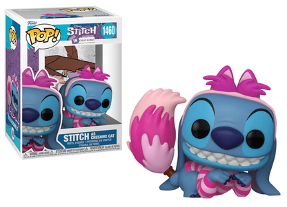 STITCH COSTUME POP Disney N° 1460 Stitch en Chat du Cheshire