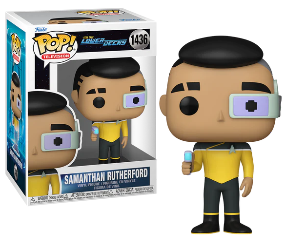 STAR TREK LOWER DECK POP TV N° 1436 Samanthan Rutherford