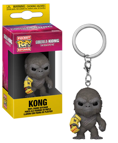 GODZILLA X KONG Pocket Pop Keychains Kong avec bras mécanique