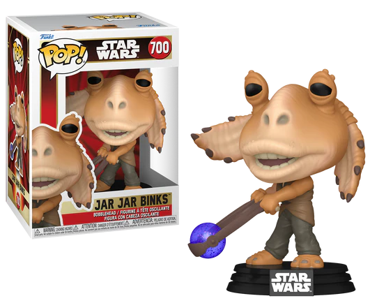 STAR WARS 1 POP Star Wars N° 700 Jar Jar Binks avec Boule Booma