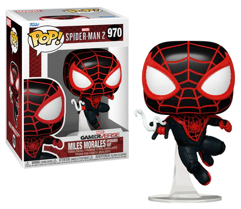 SPIDER-MAN 2 POP Games N° 970 Miles Morales (Upgraded Suit)