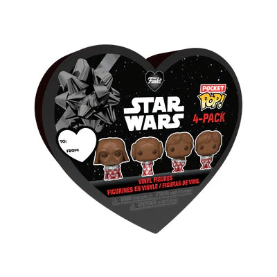 Pocket Pop! Star Wars Saint Valentin 4-Pack