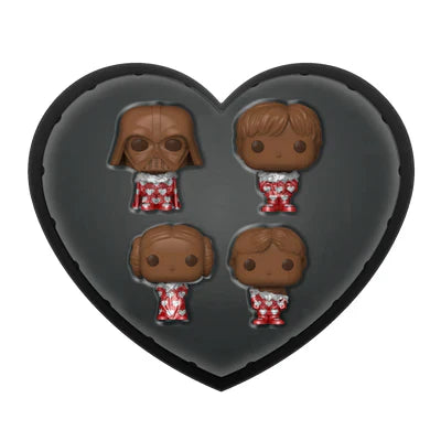 Confezione da 4 Pocket Pop! Star Wars per San Valentino