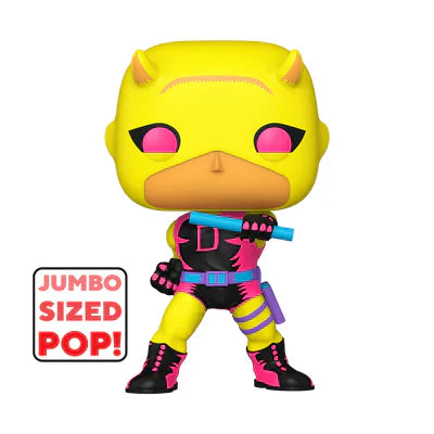 Pop! Jumbo Daredevil (Yellow & Red) (Black Light)