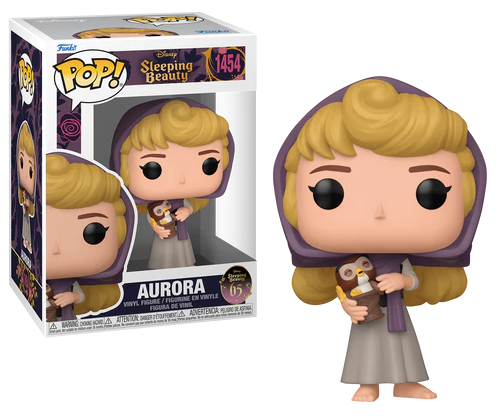 LA BELLE AU BOIS DORMANT POP Disney N° 1454 Aurore avec Hibou