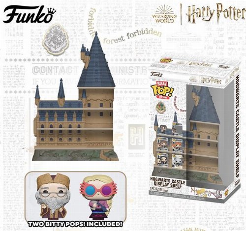 BITTY POP Display Horwarts Castle w/2 Exclusive Bitty Pop