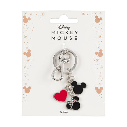 Kovová kľúčenka Mickey a Minny