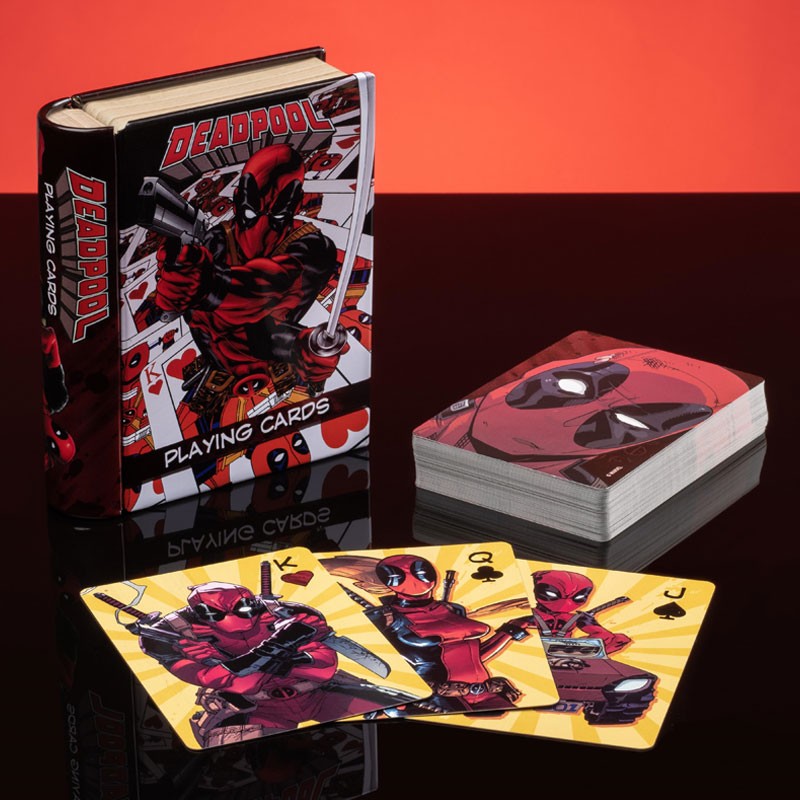 Deadpool-Spielkarten 