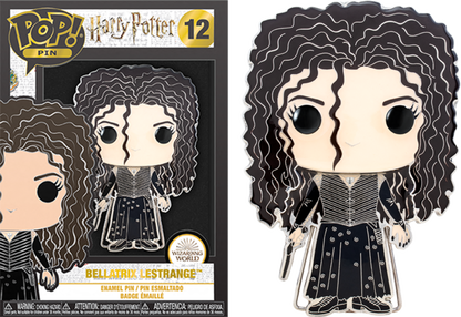 HARRY POTTER Pop Large Enamel Pin N° 12 Bellatrix Lestrange