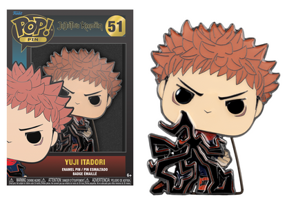 JUJUTSU KAISEN Pop Large Enamel Pin N° 51 Yuji Itadori chase GROUP