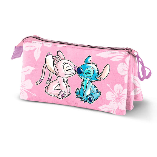 LILO & STITCH Pink Trousse Triple