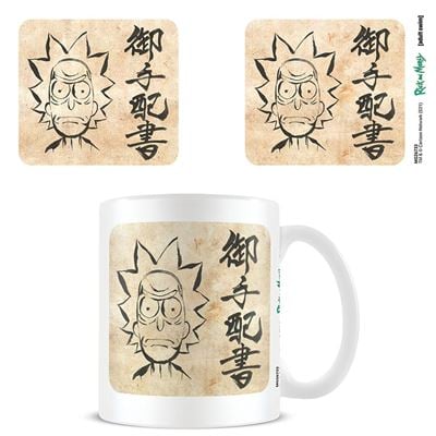 RICK ET MORTY Mug 300 ml Wanted Scroll