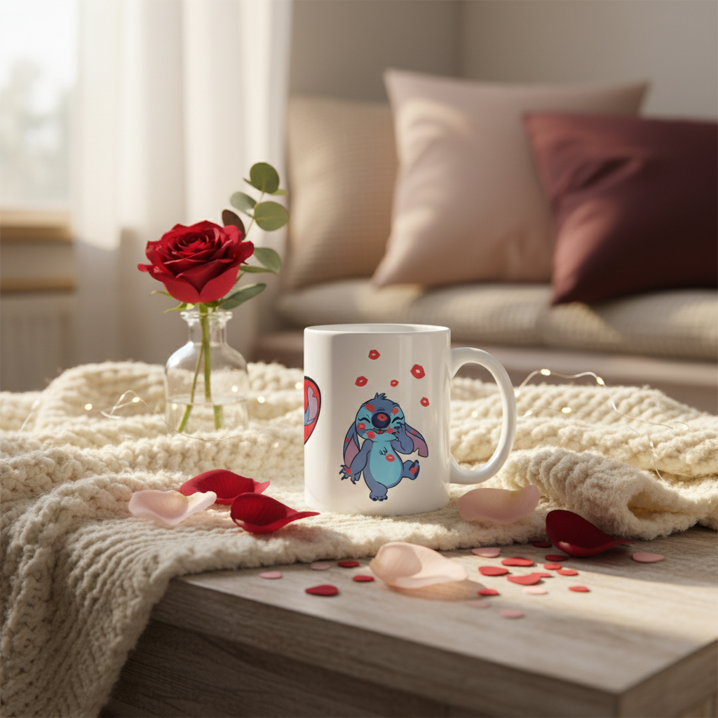 Lilo og Stitch krus - Love Stitch