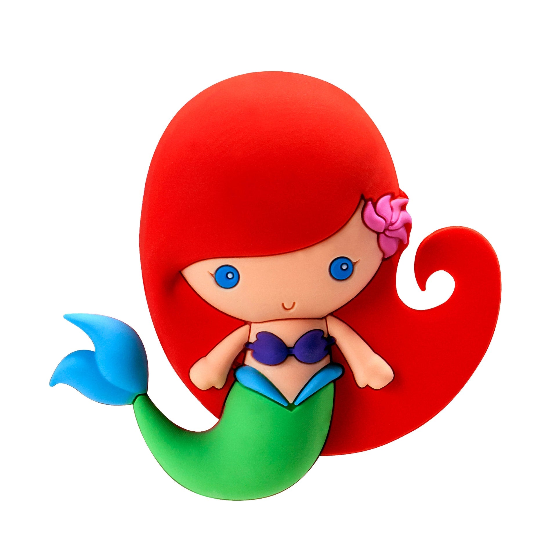 LA PETITE SIRENE Ariel Aimant à collectionner en mousse 3D