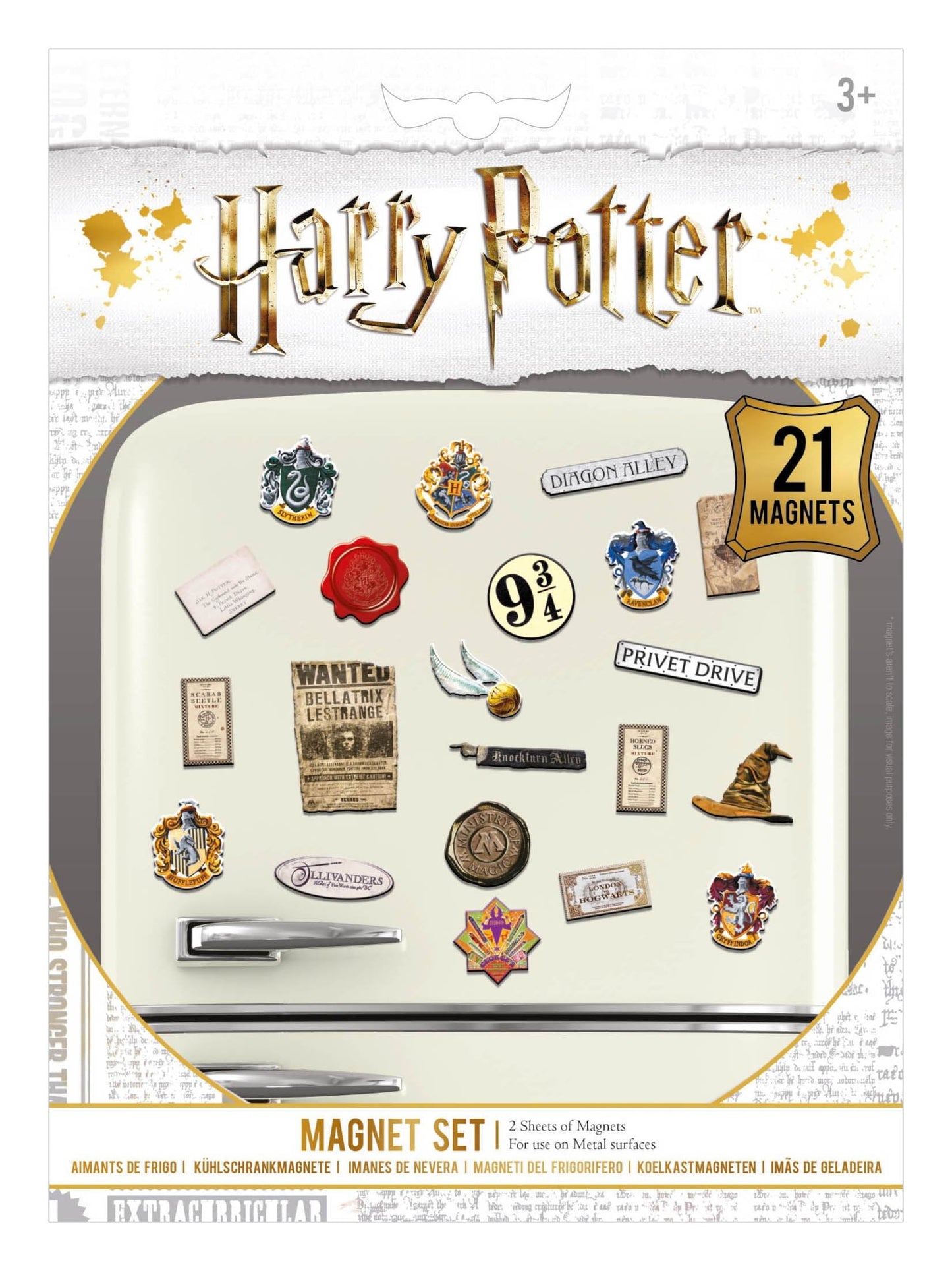 HARRY POTTER Magnet Set Wizardry