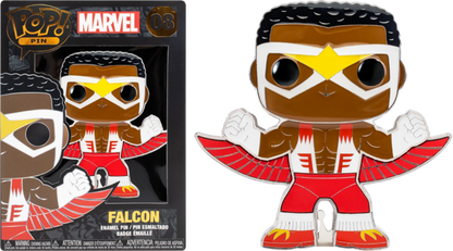 MARVEL Pop Large Enamel Pin N° 08 Falcon