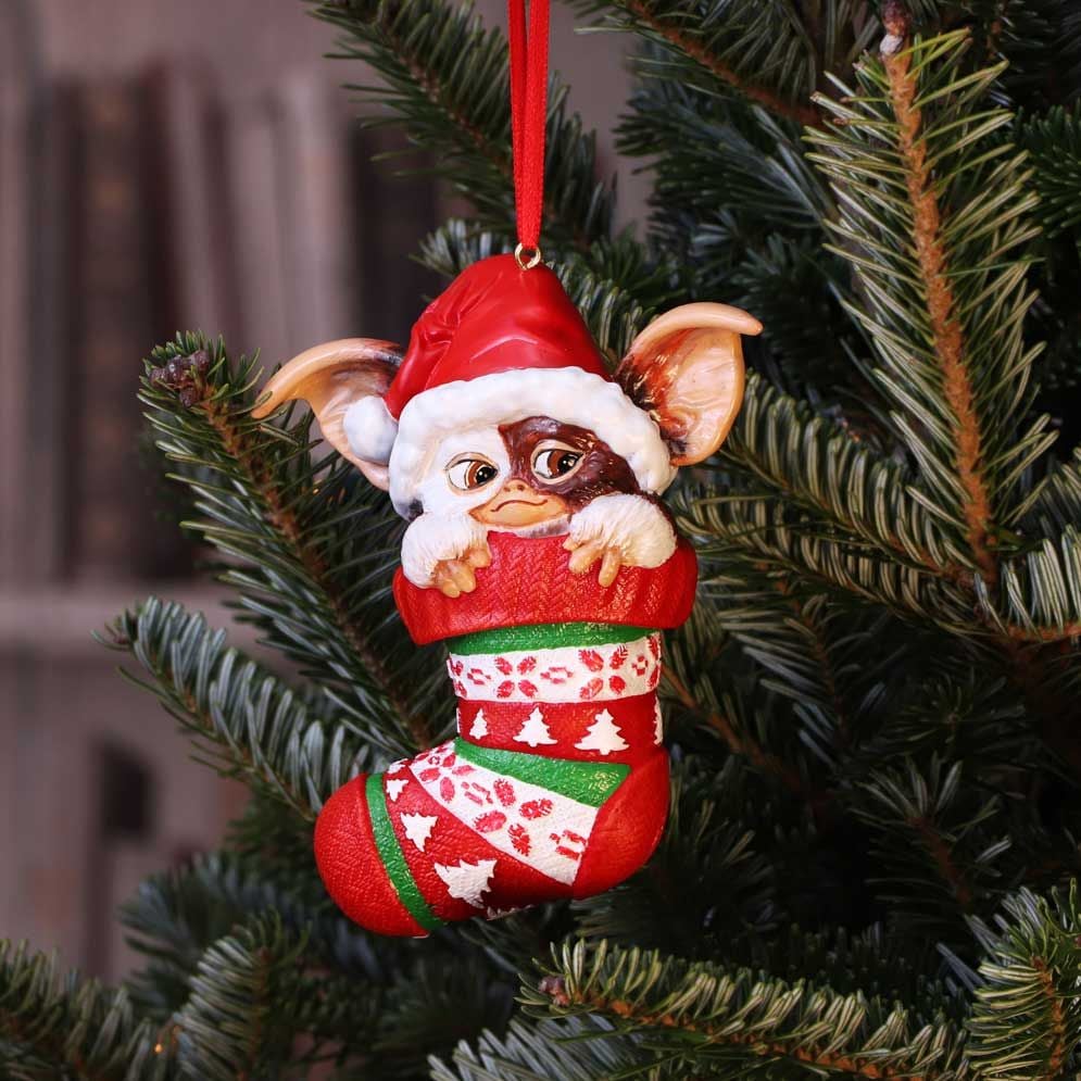 GREMLINS Santa Gizmo chaussette Décoration de Noël 12cm