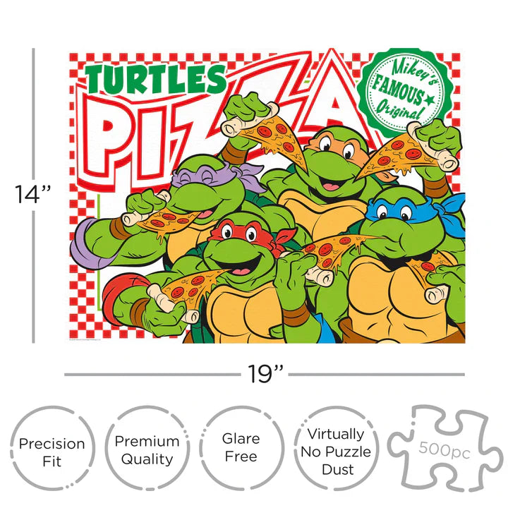 Teenage Mutant Ninja Turtles Puslespil - Pizza