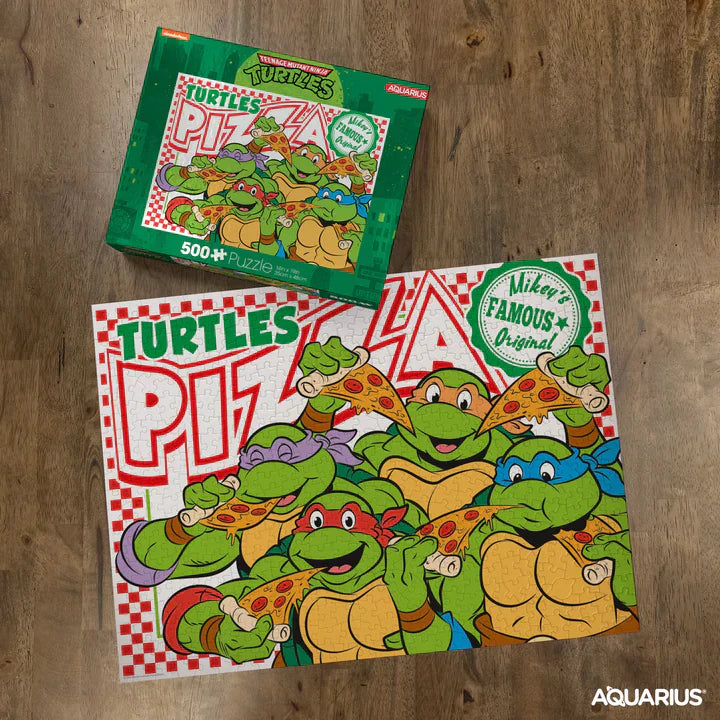 Teenage Mutant Ninja Turtles Puslespil - Pizza